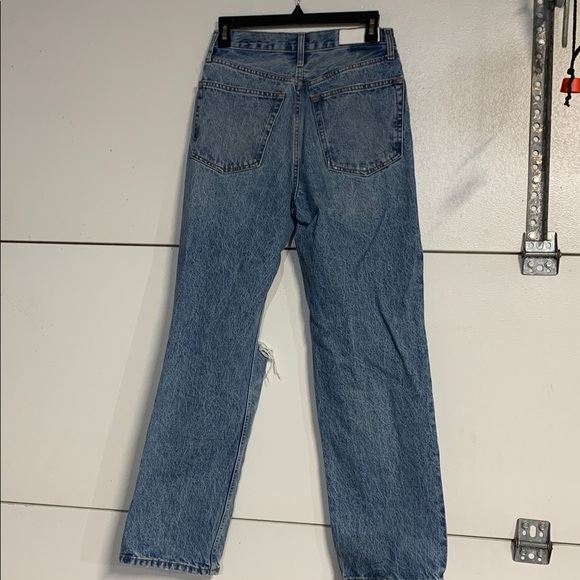 RE/DONE 90S CROP LOW SLUNG JEAN MEDIUM RAF 25 - Picture 5 of 7